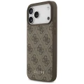Etui Guess 4G Classic na iPhone 17 Pro Max / 18 Pro Max - brązowe