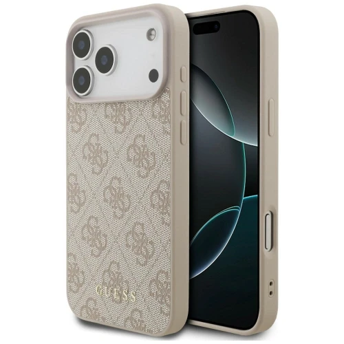 Etui Guess 4G Classic na iPhone 17 Pro Max / 18 Pro Max - różowe