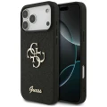 Etui Guess Fixed Glitter Big 4G na iPhone 17 Pro Max / 18 Pro Max - czarne