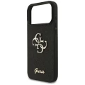 Etui Guess Fixed Glitter Big 4G na iPhone 17 Pro Max / 18 Pro Max - czarne