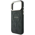 Etui Guess Embossed 4G Classic MagSafe na iPhone 17 Pro Max / 18 Pro Max - czarne