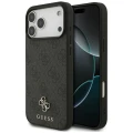 Etui Guess 4G Small Classic Logo MagSafe na iPhone 17 Pro Max / 18 Pro Max - czarne