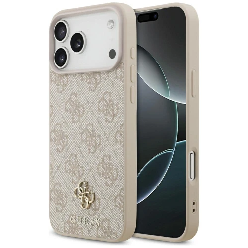 Etui Guess 4G Small Classic Logo MagSafe na iPhone 17 Pro Max / 18 Pro Max - różowe