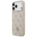 Etui Guess 4G Small Classic Logo MagSafe na iPhone 17 Pro Max / 18 Pro Max - różowe