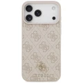 Etui Guess 4G Small Classic Logo MagSafe na iPhone 17 Pro Max / 18 Pro Max - różowe