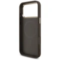 Etui Guess 4G Triangle Logo MagSafe na iPhone 17 Pro Max / 18 Pro Max - brązowe