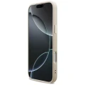 Etui Guess 4G Triangle Logo MagSafe na iPhone 17 Pro Max / 18 Pro Max - różowo-złote