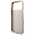 Etui Guess 4G Triangle Logo MagSafe na iPhone 17 Pro Max / 18 Pro Max - różowo-złote