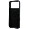 Etui Karl Lagerfeld Grained Elongated Logo MagSafe na iPhone 17 Pro Max / 18 Pro Max - burgundowe