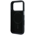 Etui Karl Lagerfeld Grained Mono Resin Logo MagSafe na iPhone 17 Pro Max / 18 Pro Max - czarne