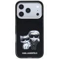 Etui Karl Lagerfeld IML Karl&Choupette Bodies Sketch Print MagSafe na iPhone 17 Pro Max / 18 Pro Max - czarne
