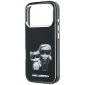 Etui Karl Lagerfeld IML Karl&Choupette Bodies Sketch Print MagSafe na iPhone 17 Pro Max / 18 Pro Max - czarne