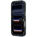 Etui Karl Lagerfeld IML Signature Zebra Glitter MagSafe na iPhone 17 Pro Max / 18 Pro Max - złote