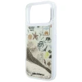 Etui Karl Lagerfeld Liquid Glitter Beach & Sand na iPhone 17 Pro Max / 18 Pro Max - beżowe