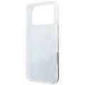 Etui Karl Lagerfeld Liquid Glitter Beach & Sand na iPhone 17 Pro Max / 18 Pro Max - beżowe