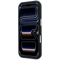 Etui Karl Lagerfeld Saffiano Small Script Metal Logo MagSafe na iPhone 17 Pro Max / 18 Pro Max - czarne