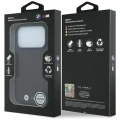 Etui BMW M IML Frosted Metal Logo & Trims MagSafe na iPhone 17 Pro / 18 Pro - bordowe