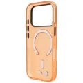 Etui BMW M IML Frosted Metal Logo & Trims MagSafe na iPhone 17 Pro / 18 Pro - pomarańczowe