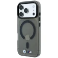 Etui BMW M IML Glossy Metal Logo & Trims MagSafe na iPhone 17 Pro / 18 Pro - czarne