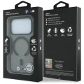 Etui BMW M IML Glossy Metal Logo & Trims MagSafe na iPhone 17 Pro / 18 Pro - czarne