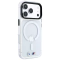 Etui BMW M IML Glossy Metal Logo & Trims MagSafe na iPhone 17 Pro / 18 Pro - przezroczyste