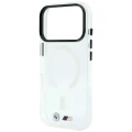Etui BMW M IML Glossy Metal Logo & Trims MagSafe na iPhone 17 Pro / 18 Pro - przezroczyste