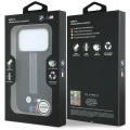 Etui BMW M Quadrille Kevlar Anthracite & Tricolor Print Lines MagSafe na iPhone 17 Pro / 18 Pro - czarne