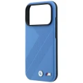 Etui BMW M Tire Track Metal Logo MagSafe na iPhone 17 Pro / 18 Pro - niebieskie