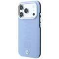 Etui BMW Sign Centered Deboss MagSafe na iPhone 17 Pro / 18 Pro - niebieskie