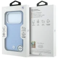 Etui BMW Sign Centered Deboss MagSafe na iPhone 17 Pro / 18 Pro - niebieskie