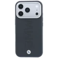 Etui BMW Sign Centered Deboss MagSafe na iPhone 17 Pro / 18 Pro - szare