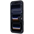 Etui Mercedes Leather 3D MagSafe do iPhone 18 Pro / 17 Pro - burgundowe