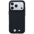 Etui BMW M Quadrille Kevlar Metal Logo MagSafe na iPhone 17 Pro Max / 18 Pro Max - czarne