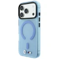 Etui BMW M IML Frosted Metal Logo & Trims MagSafe na iPhone 17 Pro Max / 18 Pro Max - niebieskie