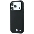 Etui BMW M Tire Track Metal Logo MagSafe na iPhone 17 Pro Max / 18 Pro Max - czarne