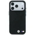 Etui BMW M Tire Track Metal Logo MagSafe na iPhone 17 Pro Max / 18 Pro Max - czarne