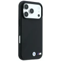 Etui BMW M Tire Track Metal Logo MagSafe na iPhone 17 Pro Max / 18 Pro Max - czarne