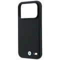 Etui BMW M Tire Track Metal Logo MagSafe na iPhone 17 Pro Max / 18 Pro Max - czarne