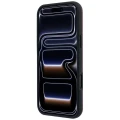 Etui Mercedes Leather Semi Wrap Iconic Line MagSafe do iPhone 18 Pro Max / 17 Pro Max - burgundowe