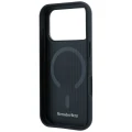 Etui Mercedes Leather with Ring Stand MagSafe do iPhone 18 Pro Max / 17 Pro Max / 17 Pro Max - czarne