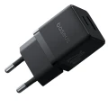 BASEUS SZYBKA ŁADOWARKA SIECIOWA USB-C USB-A 20W PD DO TELEFONU TABLETU