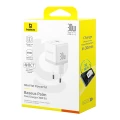 SZYBKA ŁADOWARKA SIECIOWA BASEUS 30W USB-C TYP C USB-A DO TELEFONU TABLETU