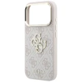 Etui Guess 4G & Big Strass Logo na iPhone 17 Pro / 18 Pro - różowe