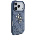 Etui Guess 4G Big Logo na iPhone 17 Pro / 18 Pro - niebieskie