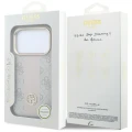 Etui Guess 4G with Stripe Round and Classic Logos MagSafe na iPhone 17 Pro / 18 Pro - różowe
