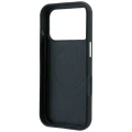 Etui Guess Kevlar Triangle Logo MagSafe na iPhone 17 Pro / 18 Pro - brązowe