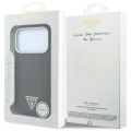 Etui Guess Kevlar Triangle Logo MagSafe na iPhone 17 Pro / 18 Pro - brązowe