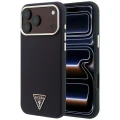 Etui Guess Kevlar Triangle Logo MagSafe na iPhone 17 Pro / 18 Pro - burgundowe