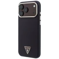 Etui Guess Kevlar Triangle Logo MagSafe na iPhone 17 Pro / 18 Pro - burgundowe