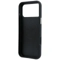 Etui Guess Kevlar Triangle Logo MagSafe na iPhone 17 Pro / 18 Pro - burgundowe